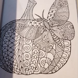 Fall coloring book NWOT
